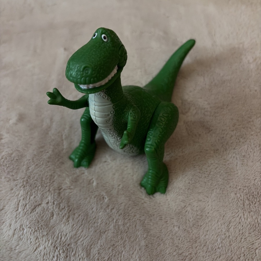 Vintage 1999 McDonalds Toy Story 2 Wind Up Rex Toy